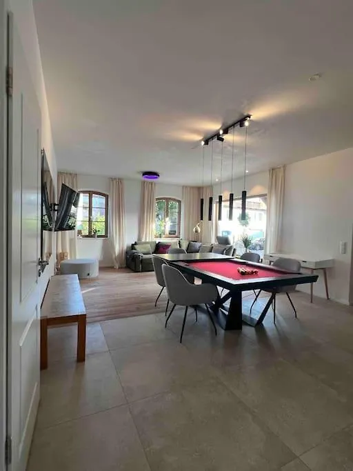 4Younic Billard * 2 Bedroom * 75-Zoll Tv * Boxspringbett Glonn Niemcy